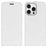 For iPhone 16 Pro R64 Texture Single Vertical Flip Leather Phone Case(White)