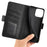 For iPhone 16 Pro Max Dual-side Magnetic Buckle Horizontal Flip Leather Phone Case(Black)
