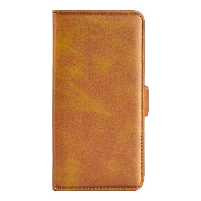 For iPhone 16 Pro Max Dual-side Magnetic Buckle Horizontal Flip Leather Phone Case(Yellow)