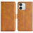 For iPhone 16 Pro Max Dual-side Magnetic Buckle Horizontal Flip Leather Phone Case(Yellow)