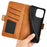 For iPhone 16 Pro Max Dual-side Magnetic Buckle Horizontal Flip Leather Phone Case(Yellow)