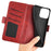 For iPhone 16 Pro Max Dual-side Magnetic Buckle Horizontal Flip Leather Phone Case(Red)