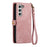 Geometric Zipper Wallet Side Buckle Leather Phone Case, For Samsung Galaxy S23 5G, For Samsung Galaxy A14 5G, For Samsung Galaxy S20 FE, For Samsung Galaxy M33, For Samsung Galaxy M23, For Samsung Galaxy A13 4G, For Samsung Galaxy M52 5G               ...