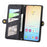 For Samsung Galaxy S24 5G Geometric Zipper Wallet Side Buckle Leather Phone Case(Black)