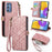 Geometric Zipper Wallet Side Buckle Leather Phone Case, For Samsung Galaxy A13 4G, For Samsung Galaxy M52 5G, For Samsung Galaxy S22 Ultra 5G, For Samsung Galaxy S22+ 5G, For Samsung Galaxy S22 5G, For Samsung Galaxy A13 5G, For Samsung Galaxy A41     ...