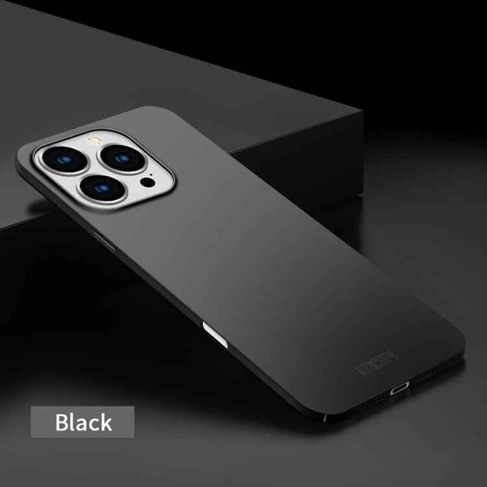 For iPhone 16 Pro Max MOFI Frosted PC Ultra-thin Hard Phone Case(Black)