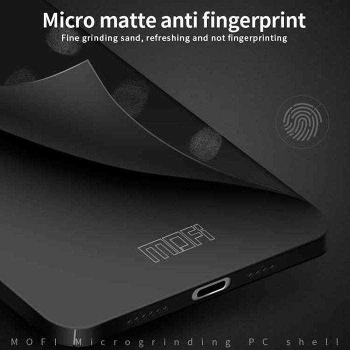 For iPhone 16 Pro Max MOFI Frosted PC Ultra-thin Hard Phone Case(Black)