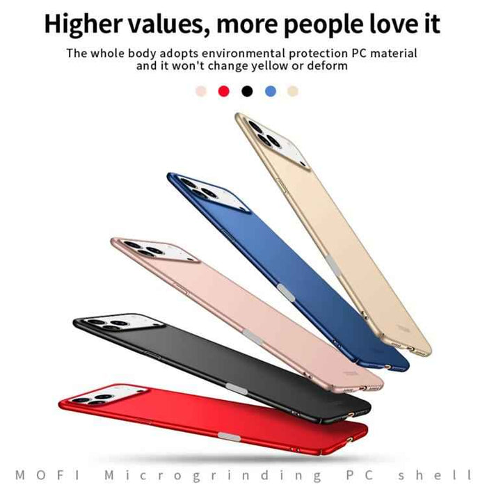 For iPhone 17 Pro Max MOFI Frosted PC Ultra-thin Hard Phone Case(Blue)
