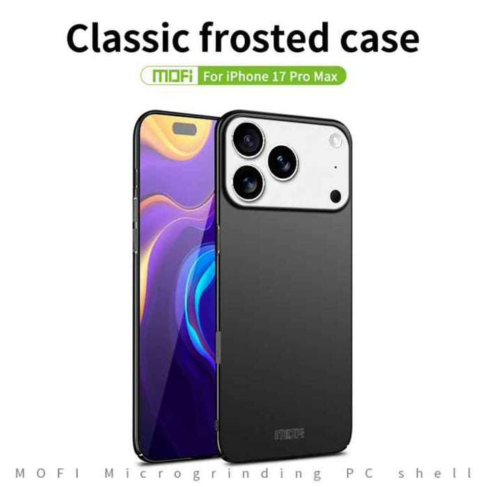 For iPhone 17 Pro Max MOFI Frosted PC Ultra-thin Hard Phone Case(Blue)
