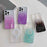 For iPhone 16e Glitter MagSafe Hybrid Clear TPU Phone Case(White)