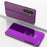 Plated Mirror Horizontal Flip Leather Phone Case with Holder, For Samsung Galaxy A25 Global, For   Samsung Galaxy S23 FE 5G