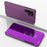 Plated Mirror Horizontal Flip Leather Phone Case with Holder, For Galaxy S25 5G, For Galaxy S25+ 5G, For Galaxy S25 Ultra 5G, For Galaxy A16 5G, For Galaxy A06 4G, For Galaxy S24 FE 5G, For Galaxy M55