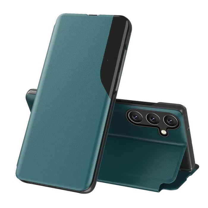 Attraction Flip Holder Leather Phone Case, For Samsung Galaxy S26+ 5G, For Samsung Galaxy S26 Ultra 5G, For Samsung Galaxy S26 5G, For Samsung Galaxy S25 FE 5G, For Samsung Galaxy A07 5G, For Samsung Galaxy A17 5G, For Samsung Galaxy S25 Edge 5G       ...