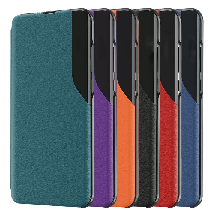 Attraction Flip Holder Leather Phone Case, For Samsung Galaxy A55, For Samsung Galaxy A35 5G, For Samsung Galaxy S24 Ultra 5G, For Samsung Galaxy S24+ 5G, For Samsung Galaxy S24 5G, For Samsung Galaxy A15, For Samsung Galaxy A05s�����������������������...