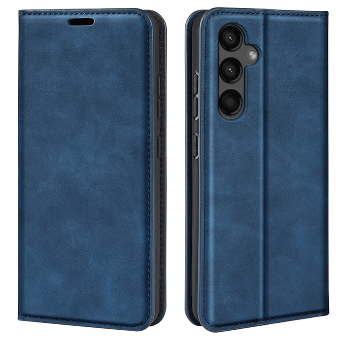 Retro-skin Magnetic Suction Leather Phone Case, For Samsung Galaxy S24 5G, For Samsung Galaxy A15, For Samsung Galaxy A05, For Samsung Galaxy A05s, For For Samsung Galaxy M34 5G, For Samsung Galaxy S23 FE 5G