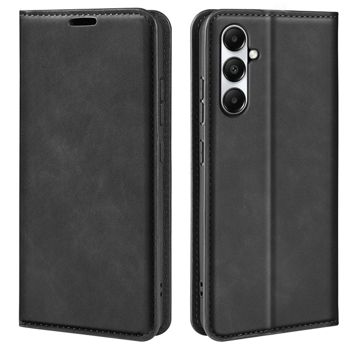 Retro-skin Magnetic Suction Leather Phone Case, For Samsung Galaxy S24 5G, For Samsung Galaxy A15, For Samsung Galaxy A05, For Samsung Galaxy A05s, For For Samsung Galaxy M34 5G, For Samsung Galaxy S23 FE 5G
