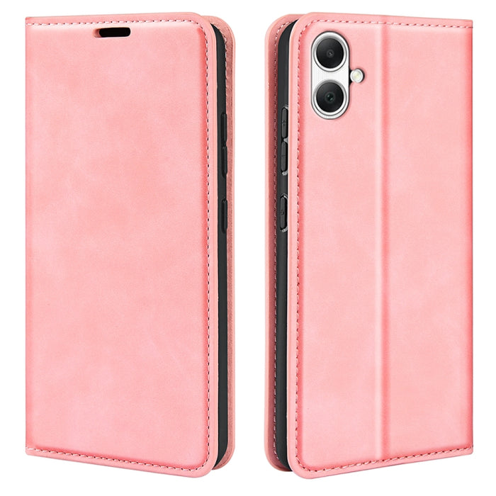 Retro-skin Magnetic Suction Leather Phone Case, For Samsung Galaxy A05s, For For Samsung Galaxy M34 5G, For Samsung Galaxy S23 FE 5G, For Samsung Galaxy M16 / F16