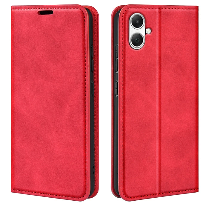 Retro-skin Magnetic Suction Leather Phone Case, For Samsung Galaxy A05s, For For Samsung Galaxy M34 5G, For Samsung Galaxy S23 FE 5G, For Samsung Galaxy M16 / F16
