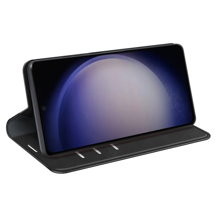 Retro-skin Magnetic Suction Leather Phone Case