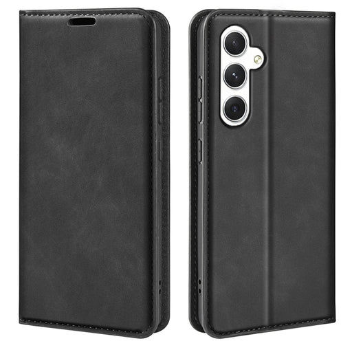 Retro-skin Magnetic Suction Leather Phone Case, For Samsung Galaxy S24 5G, For Samsung Galaxy A15, For Samsung Galaxy A05, For Samsung Galaxy A05s, For For Samsung Galaxy M34 5G, For Samsung Galaxy S23 FE 5G