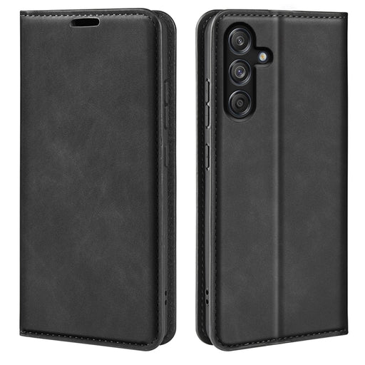 Retro-skin Magnetic Suction Leather Phone Case, For Samsung Galaxy M55 5G, For Samsung Galaxy M15 5G, For Samsung Galaxy A55, For Samsung Galaxy A35, For Samsung Galaxy S24 Ultra 5G, For Samsung Galaxy S24+ 5G, For Samsung Galaxy S24 5G                ...