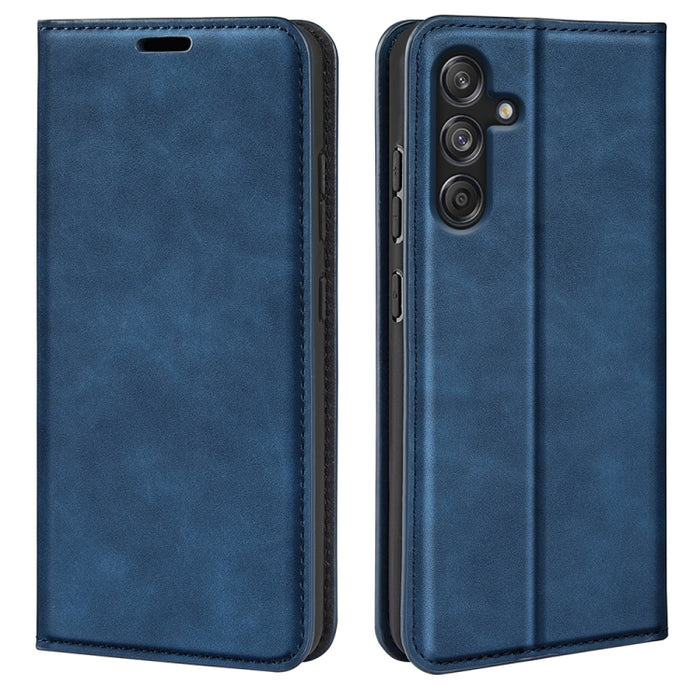 Retro-skin Magnetic Suction Leather Phone Case, For Samsung Galaxy M55 5G, For Samsung Galaxy M15 5G, For Samsung Galaxy A55, For Samsung Galaxy A35, For Samsung Galaxy S24 Ultra 5G, For Samsung Galaxy S24+ 5G, For Samsung Galaxy S24 5G                ...