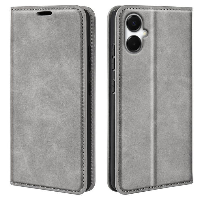 Retro-skin Magnetic Suction Leather Phone Case, For Samsung Galaxy A07 4G, For Samsung Galaxy A17 5G, For Samsung Galaxy S25 Edge 5G, For Samsung Galaxy A06 5G, For Samsung Galaxy A26, For Samsung Galaxy A36, For Samsung Galaxy S25 5G                  ...