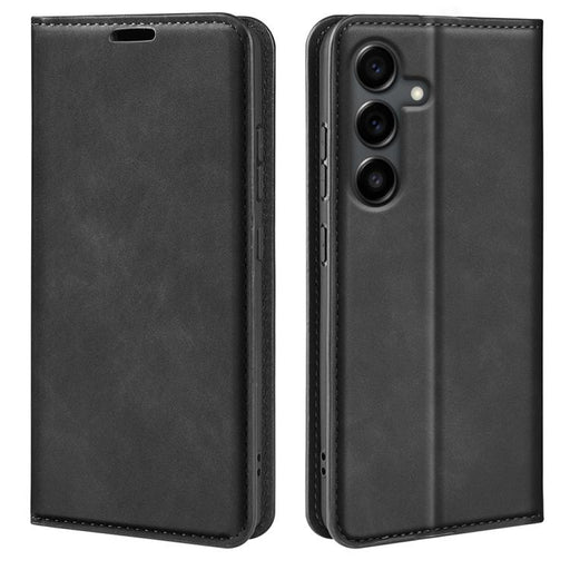 Retro-skin Magnetic Suction Leather Phone Case