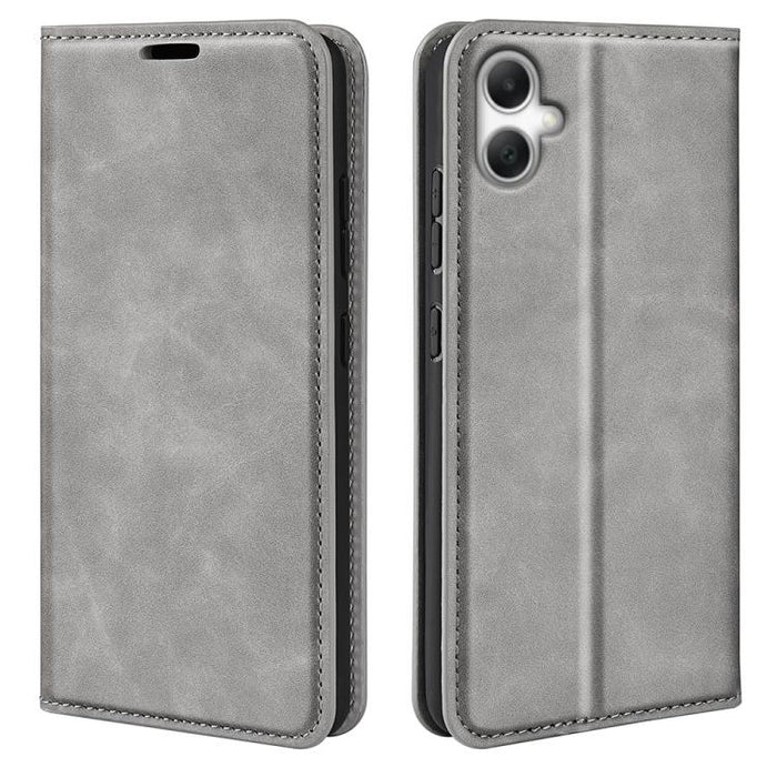 Retro-skin Magnetic Suction Leather Phone Case