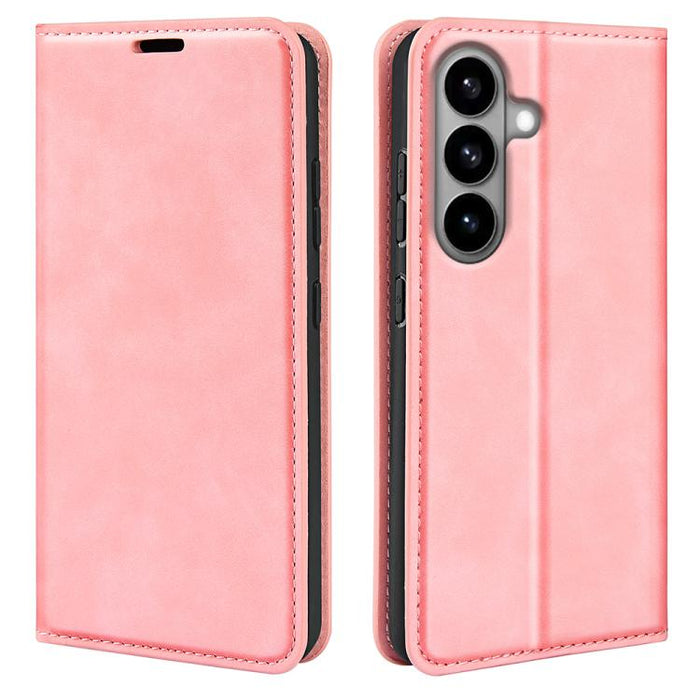 Retro-skin Magnetic Suction Leather Phone Case, For Samsung Galaxy S26+ 5G, For Samsung Galaxy S26 Edge 5G, For Samsung Galaxy S26 Ultra 5G, For Samsung Galaxy S26 5G, For Samsung Galaxy A57 5G, For Samsung Galaxy A37 5G, For Samsung Galaxy S25 FE 5G  ...