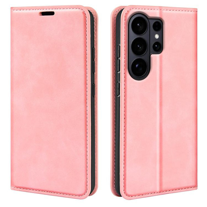 Retro-skin Magnetic Suction Leather Phone Case, For Galaxy S26 FE  5G, For Galaxy S26+ 5G, For Galaxy S26 Edge 5G, For Galaxy S26 Ultra 5G, For Galaxy S26 5G, For Samsung Galaxy A57 5G, For Samsung Galaxy A37 5G, For Samsung Galaxy A27 5G              ...