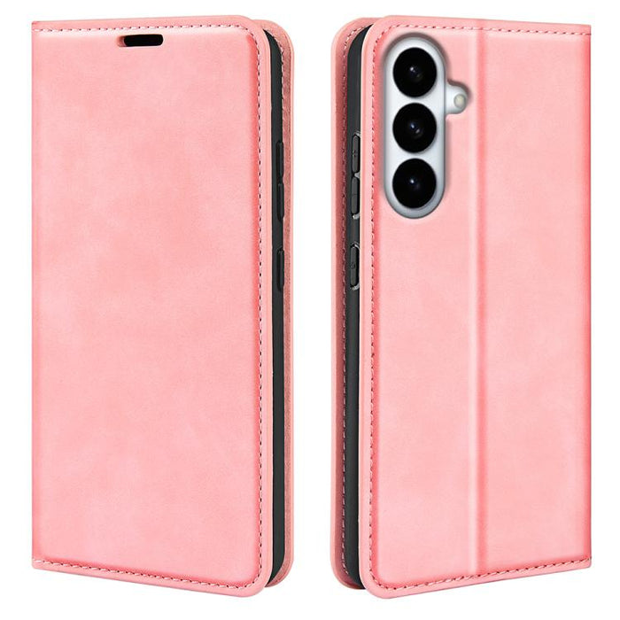 Retro-skin Magnetic Suction Leather Phone Case, For Samsung Galaxy S26+ 5G, For Samsung Galaxy S26 Edge 5G, For Samsung Galaxy S26 Ultra 5G, For Samsung Galaxy S26 5G, For Samsung Galaxy A57 5G, For Samsung Galaxy A37 5G, For Samsung Galaxy S25 FE 5G  ...