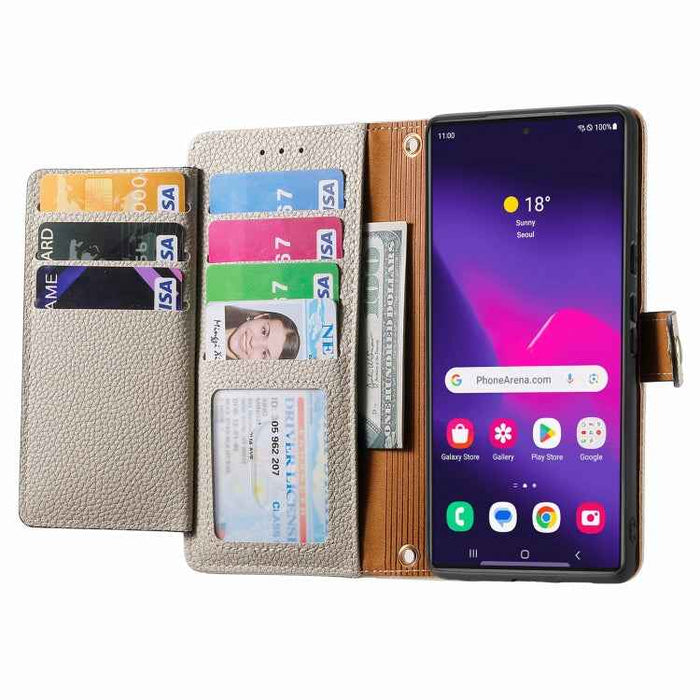 For Samsung Galaxy S24 Ultra 5G Love Zipper Lanyard Leather Phone Case(Pink)