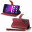 For Samsung Galaxy S24 Ultra 5G Love Zipper Lanyard Leather Phone Case(Red)