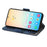 For Samsung Galaxy S24 5G CaseNeo Splicing Dual Magnetic Buckle Leather Phone Case(Blue)