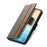 For Samsung Galaxy S24 5G CaseNeo Splicing Dual Magnetic Buckle Leather Phone Case(Gray)