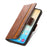 For Samsung Galaxy S24+ 5G CaseNeo Splicing Dual Magnetic Buckle Leather Phone Case(Brown)