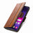 For Samsung Galaxy S24 Ultra 5G CaseNeo Splicing Dual Magnetic Buckle Leather Phone Case(Brown)