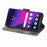 For Samsung Galaxy S24 Ultra 5G CaseNeo Splicing Dual Magnetic Buckle Leather Phone Case(Gray)
