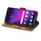 For Samsung Galaxy S24 Ultra 5G CaseNeo Splicing Dual Magnetic Buckle Leather Phone Case(Khaki)