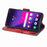 For Samsung Galaxy S24 Ultra 5G CaseNeo Splicing Dual Magnetic Buckle Leather Phone Case(Red)