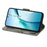For Samsung Galaxy S24 FE 5G CaseNeo Splicing Dual Magnetic Buckle Leather Phone Case(Gray)