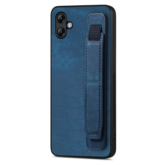 Retro Wristband Holder Leather Back Phone Case, For Samsung Galaxy S24 Ultra 5G, For Samsung Galaxy A54 5G, For Samsung Galaxy A04e, For Samsung Galaxy S23 Ultra 5G, For Samsung Galaxy S23 5G, For Samsung Galaxy A04s, For Samsung Galaxy A23������������...