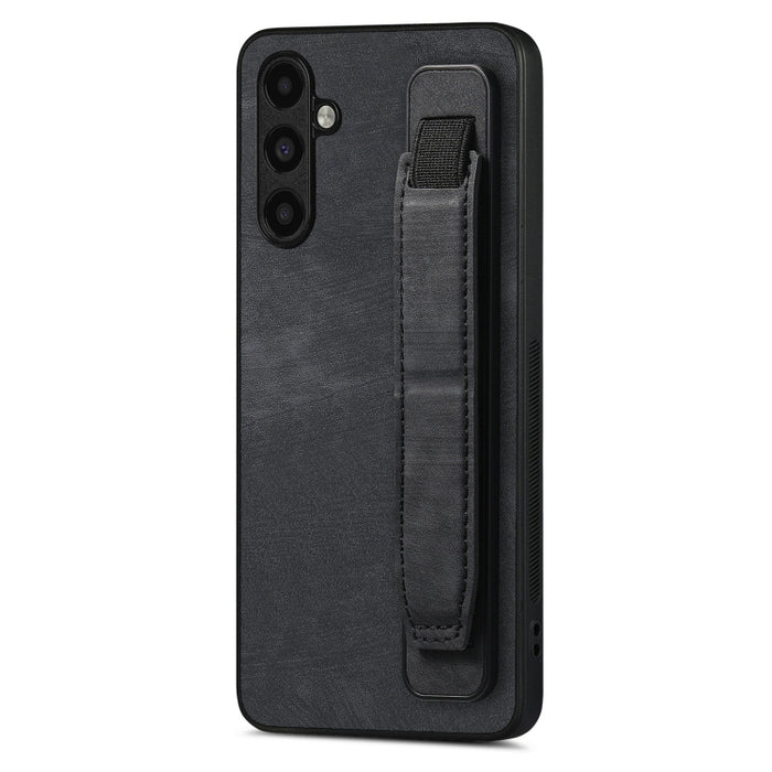 Retro Wristband Holder Leather Back Phone Case, For Samsung Galaxy S24 Ultra 5G, For Samsung Galaxy A54 5G, For Samsung Galaxy A04e, For Samsung Galaxy S23 Ultra 5G, For Samsung Galaxy S23 5G, For Samsung Galaxy A04s, For Samsung Galaxy A23������������...