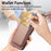 For Samsung Galaxy S24 Ultra 5G Retro Magsafe Card Bag PU Back Cover Phone Case(Pink)