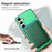 For Samsung Galaxy S24 Ultra 5G Retro Magsafe Card Bag PU Back Cover Phone Case(Green)