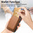 For Samsung Galaxy S24 Ultra 5G Retro Magsafe Card Bag PU Back Cover Phone Case(Brown)