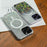 For iPhone 16e Gradient Glitter Starry MagSafe Phone Case(Gradient Green)