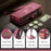 For iPhone 16 Pro Max CaseMe 008 Detachable Multifunctional Leather Phone Case(Red)