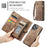 For iPhone 16 Pro Max CaseMe 008 Detachable Multifunctional Leather Phone Case(Brown)